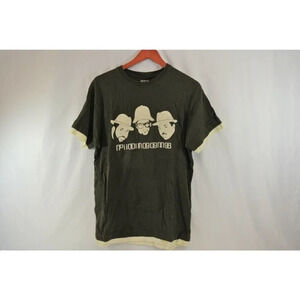 RUN  DMC Pioneers T-Shirt Small Mens Antidote 100% Cotton Street Wear Hip Hop